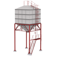 Експедиційний бункер для зерна 71 м3